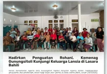 Tingkatkan Iman Kaum Lansia, Penyuluh Agama Kemenag Laksanakan Pelayanan