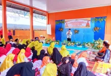 MIN 1 Gunungsitoli Kolaborasi dengan Basarnas Nias Gelar Maulid Nabi