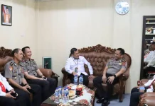 Kapolres Nias Silaturahmi ke PN Gunungsitoli, Perkuat Sinergi Penegakan Hukum