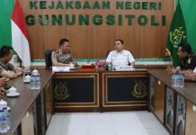 Kapolres Nias Silaturahmi ke Kejari Gunungsitoli