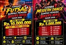 Bikers Nias Adakah Lomba Futsal dan Modern Dance