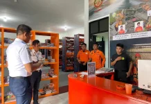 Basarnas Nias Terima Inspeksi Tim Navigasi Penerbangan Otoritas Bandara
