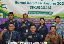 BPS Nias Utara Gelar Pelatihan Survei Konversi Jagung 2026