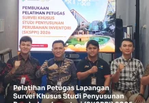 BPS Nias Utara Gelar Pelatihan Studi Penyusunan Perubahan Inventori