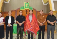 Kapolres Nias Temui Tokoh Agama HKBP