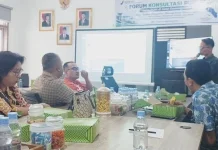 LOKA POM Gunungsitoli Perkuat Sinergi melalui Konsultasi Publik