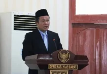 Bupati Nias Barat Sampaikan Nota Pengantar Perubahan KUA dan PPAS 2026