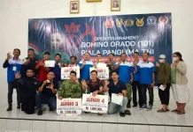 Open Tournament Domino 101 Piala Panglima TNI Sukses Digelar di Nias