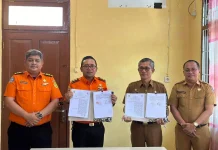 Perkuat Penanganan Bencana, Basarnas Nias Teken PKS dengan Tiga OPD Kabupaten Nias