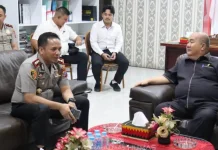 Kapolres Nias Silaturahmi dengan Pimpinan DPRD Kota Gunungsitoli