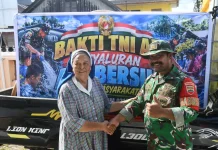 Kodim 0213/Nias Salurkan Air Bersih ke Panti Asuhan