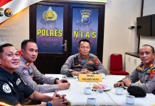 Polres Nias Ikuti Dialog Penguatan Internal Polri