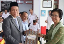 Salome Waruwu Dilantik sebagai Pj Sekda Nias Barat
