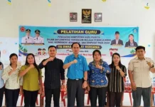 Dinas Pendidikan Nias Barat Latih Guru TK Maju Bersama