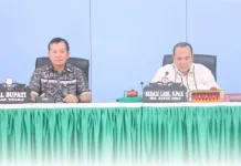 Pemkab Nias Utara Hadiri Paripurna DPRD, Sampaikan Nota Jawaban Ranperda