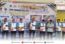 Bupati Nias Utara Resmi Buka Open Turnamen Bola Voli Bupati Cup 2026