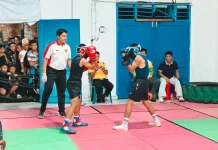 Kolaborasi Cabor di Gunungsitoli Fight Season I Medal of NFC