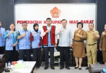 Bupati Eliyunus Dorong Desa Jadi Mesin Ekonomi Nias Barat