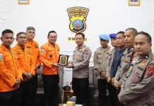 Kapolres Nias Sambut Kunjungan Kepala Kantor SAR Nias