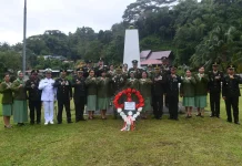 Sambut HUT ke-81 TNI, Kodim 0213/Nias Ziarah Nasional di TMP Gunungsitoli