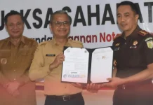 Penandatanganan MoU Kejaksaan Negeri Dengan Kabupaten/Kota Sekepulauan Nias