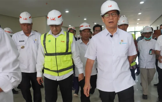 Menkes RI Tinjau Progres Pembangunan RSUD Tafaeri Nias Utara
