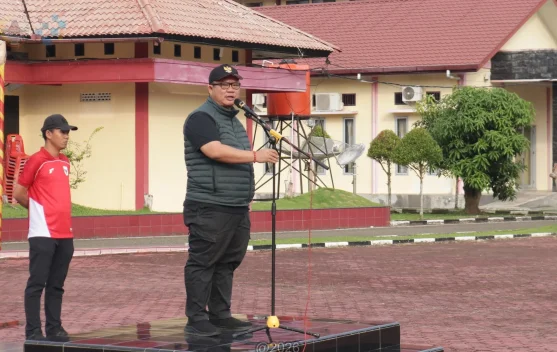 Wali Kota Gunungsitoli Pimpin Korve Bersama Polres Nias