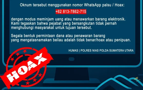 Polres Nias Imbau Warga Waspada Modus Penipuan Via Telephone