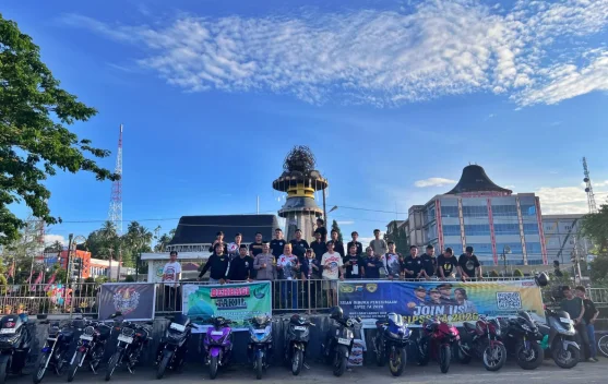 Bipas Bikers Pulau Nias Bagikan 350 Paket Takjil di Gunungsitoli