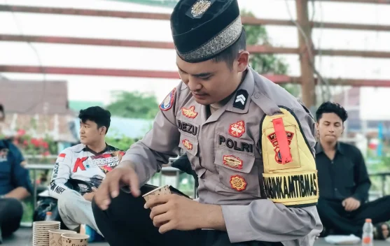 Kopi Keliling Bhabin Dezu Mencuri Perhatian Bikers Nias