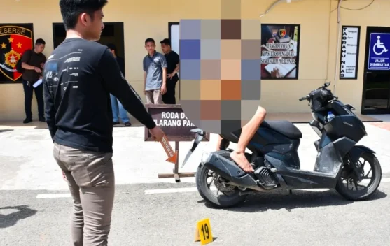 Polres Nias Gelar Rekonstruksi Perkara Dugaan Tindak Pidana Pembunuhan