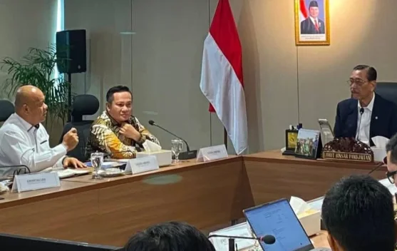 Bupati Nias Utara Bahas Implementasi Metode GASING Bersama Ketua  Dewan Ekonomi