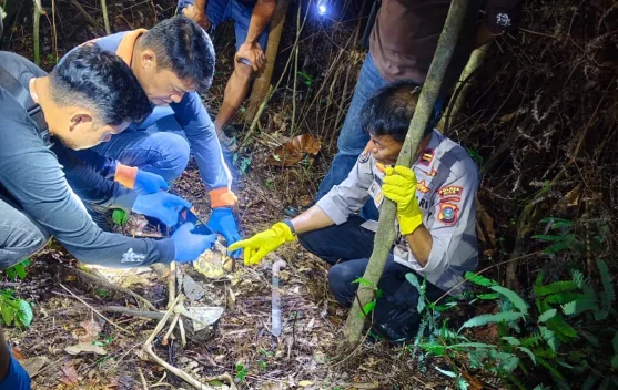 Penemuan Kerangka Manusia di Desa Ononamolo Talafu Kabupaten Nias