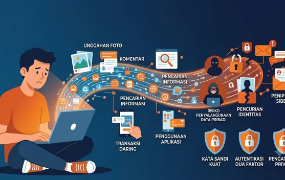 Waspadai Jejak Digital, Aktivitas di Internet Tinggalkan Data Pengguna