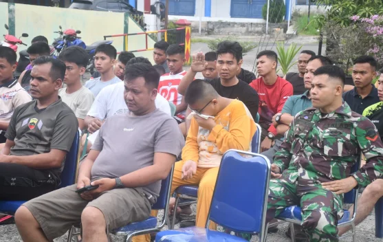 Kodim Gelar Nobar Argentina-Swiss Pererat Kebersamaan TNI dan Masyarakat