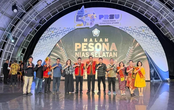 Malam Pesona Nias Selatan di PRSU 2026 Berlangsung Meriah