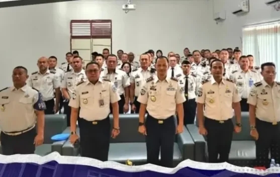 Kalapas Gunungsitoli Hadiri Penguatan Tugas dan Fungsi Pemasyarakatan