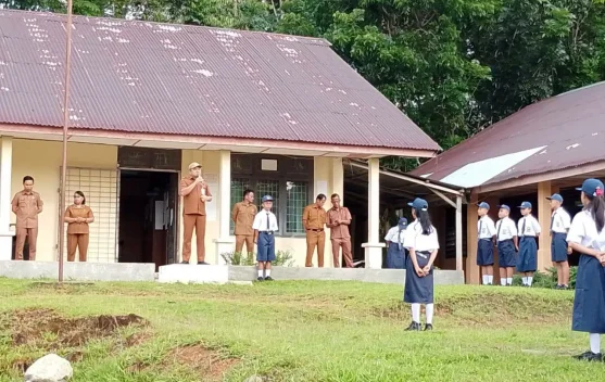 MPLS 2026/2027 Dimulai, Siswa SMPN 4 Namohalu Esiwa Diajak Disiplin dan Peduli