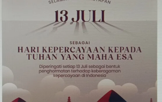 Setiap 13 Juli Ditetapkan Sebagai Hari TYME