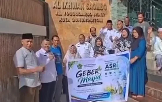 GEBER MASJID, KUA Kecamatan Gunungsitoli Dorong Masjid Aman, Sehat, Rapi, dan Indah