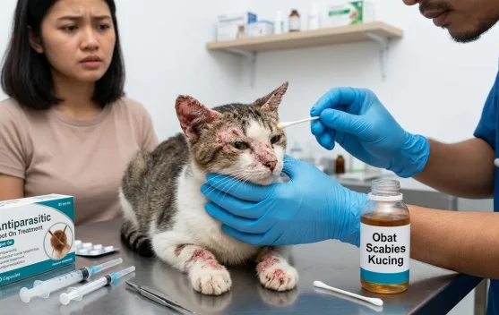 Cara Mengatasi Scabies pada Kucing, Jangan Sembarangan Beri Obat