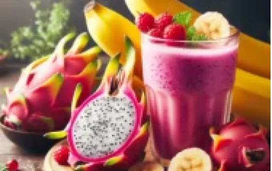 Cara Sehat Menikmati Jus Buah Naga dan Pisang
