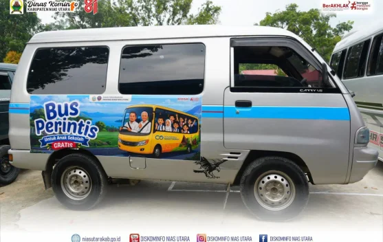 Bus Perintis Layani Pelajar di Nias Utara, Warga Sangat Bantu Tekan Kecelakaan Anak
