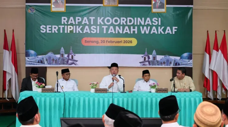 Menteri ATR/BPN Ajak Organisasi Keagamaan di Banten Percepat Sertipikasi Wakaf