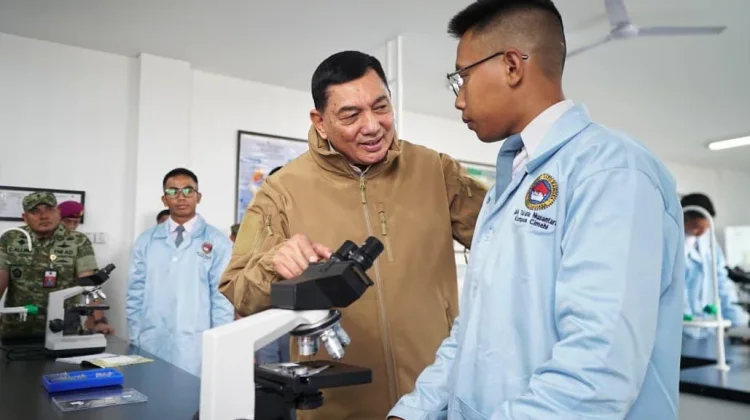 Menhan Tinjau Kesiapan SMA Taruna Nusantara Kampus Cimahi