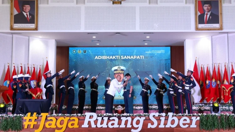 Badan Siber dan Sandi Negara Beri Penghargaan Adibhakti Sanapati kepada KSAL