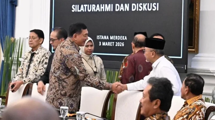 Menhan Menghadiri Pertemuan Presiden dengan Tokoh Nasional