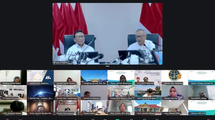 Aplikasi Dashboard SDM, Proses Mutasi dan Promosi Kementerian ATR/BPN Jadi Efektif