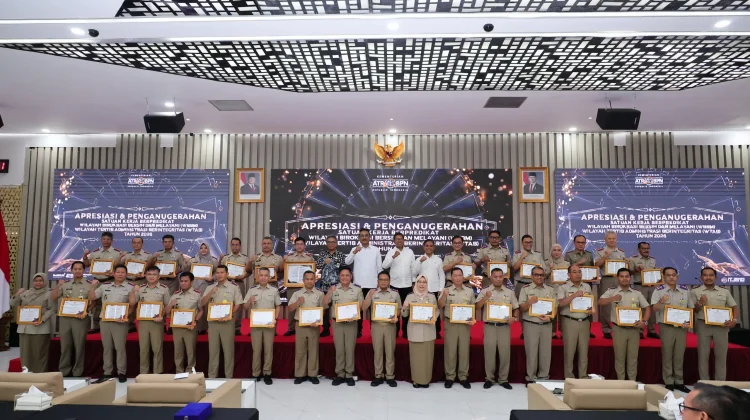 Perbaikan Layanan Satker Kementerian ATR/BPN Berhasil Dapat Penghargaan