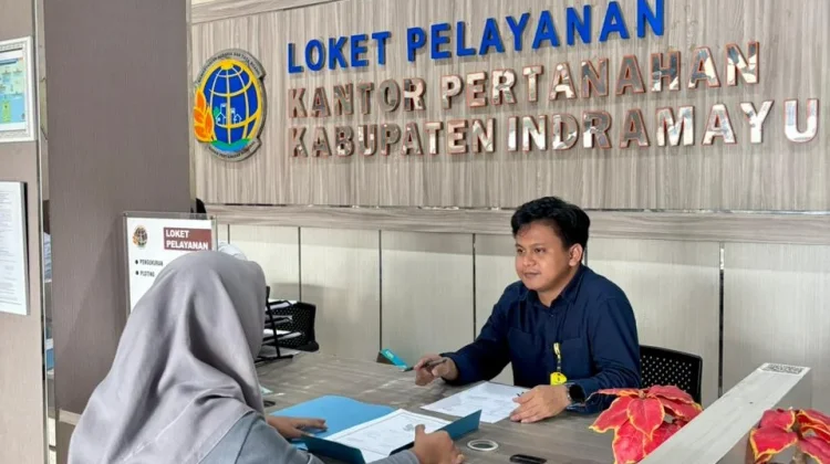 Kantah Indramayu Layani Pemudik Urus Pertanahan saat Libur Lebaran